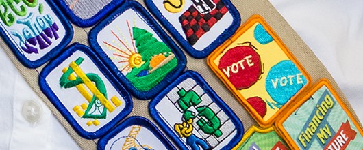 Girl Scout patches Girl Scout patches