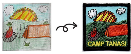 Summer Camp Patch Design Contest Winner Summer Camp Patch Design Contest Winner