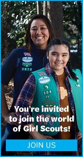 You're invited to join the world of Girl Scouts! Join Us