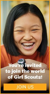 You're invited to join the world of Girl Scouts! Join Us